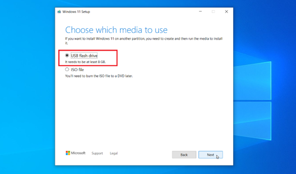 Windows media creation tool 