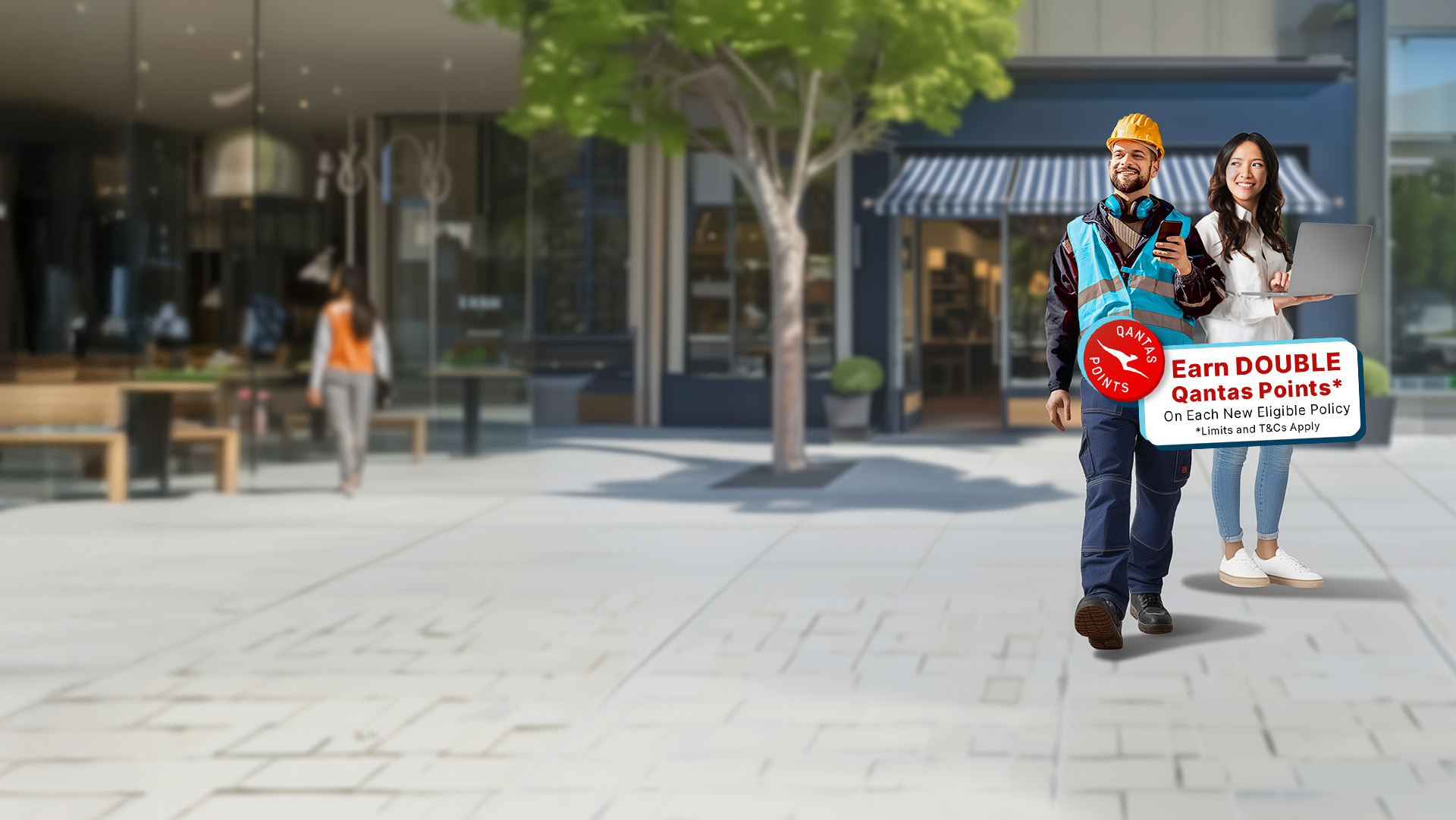 Business Insurance: Earn Double Qantas Points