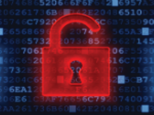 Cyber - padlock security icon