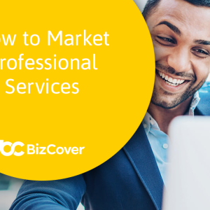 Market a professional service