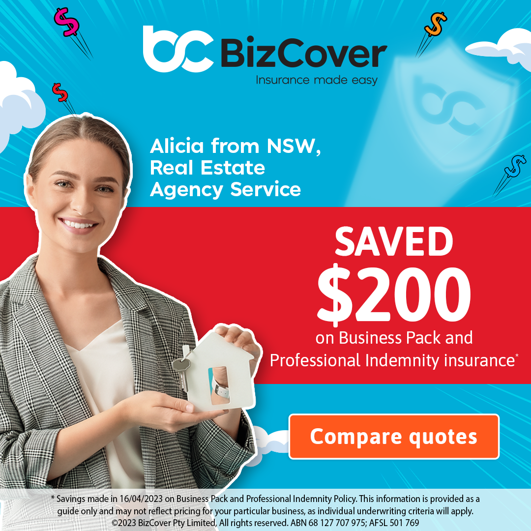 Alicia from NSW saved $200 on Business Pack and Professional Indemnity insurance