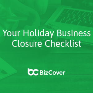 Holiday business closure checklist