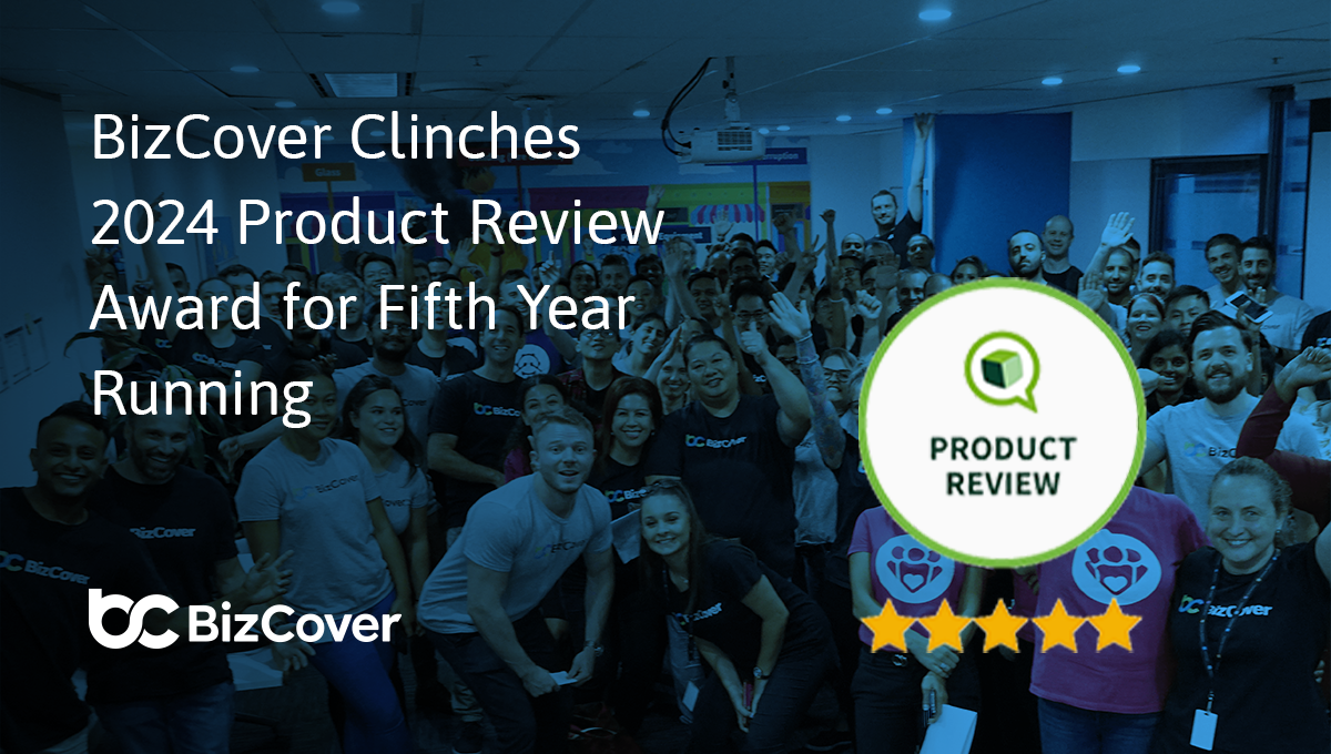 BizCover clinches Product Review Award for Fifth Year Running