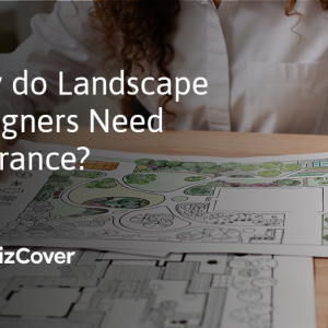 Why do landscape designers need insurance