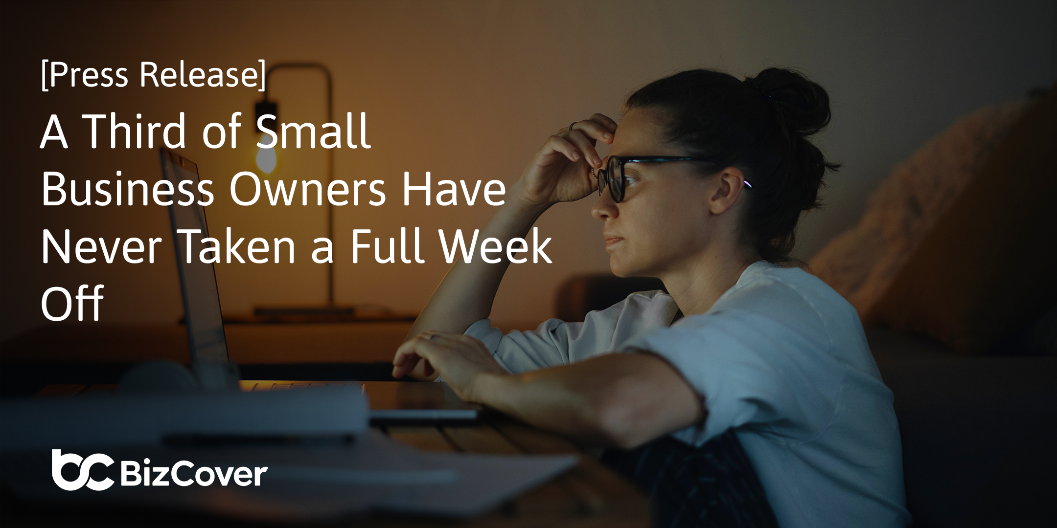 A third of small business owners have never taken a full week off