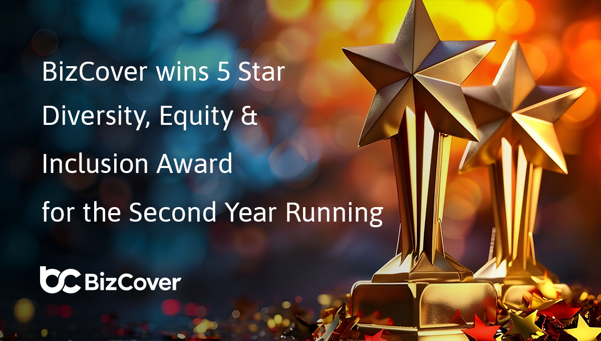 BizCover wins 5-Star Diversity, Equity & Inclusion Award.