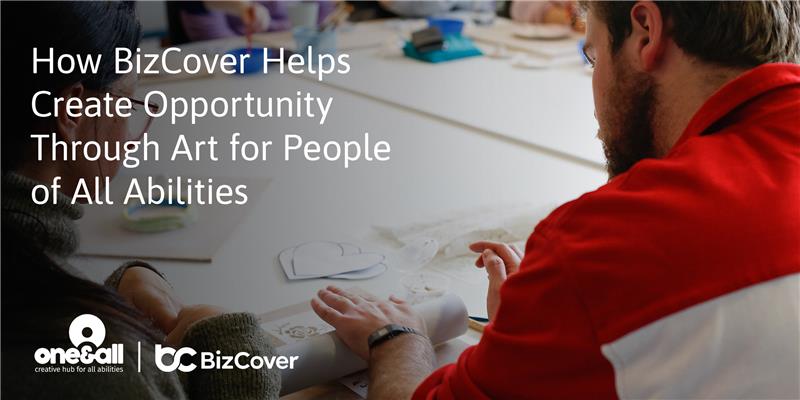 How BizCover Helps Create Opportunity Through Art for People of All Abilities 