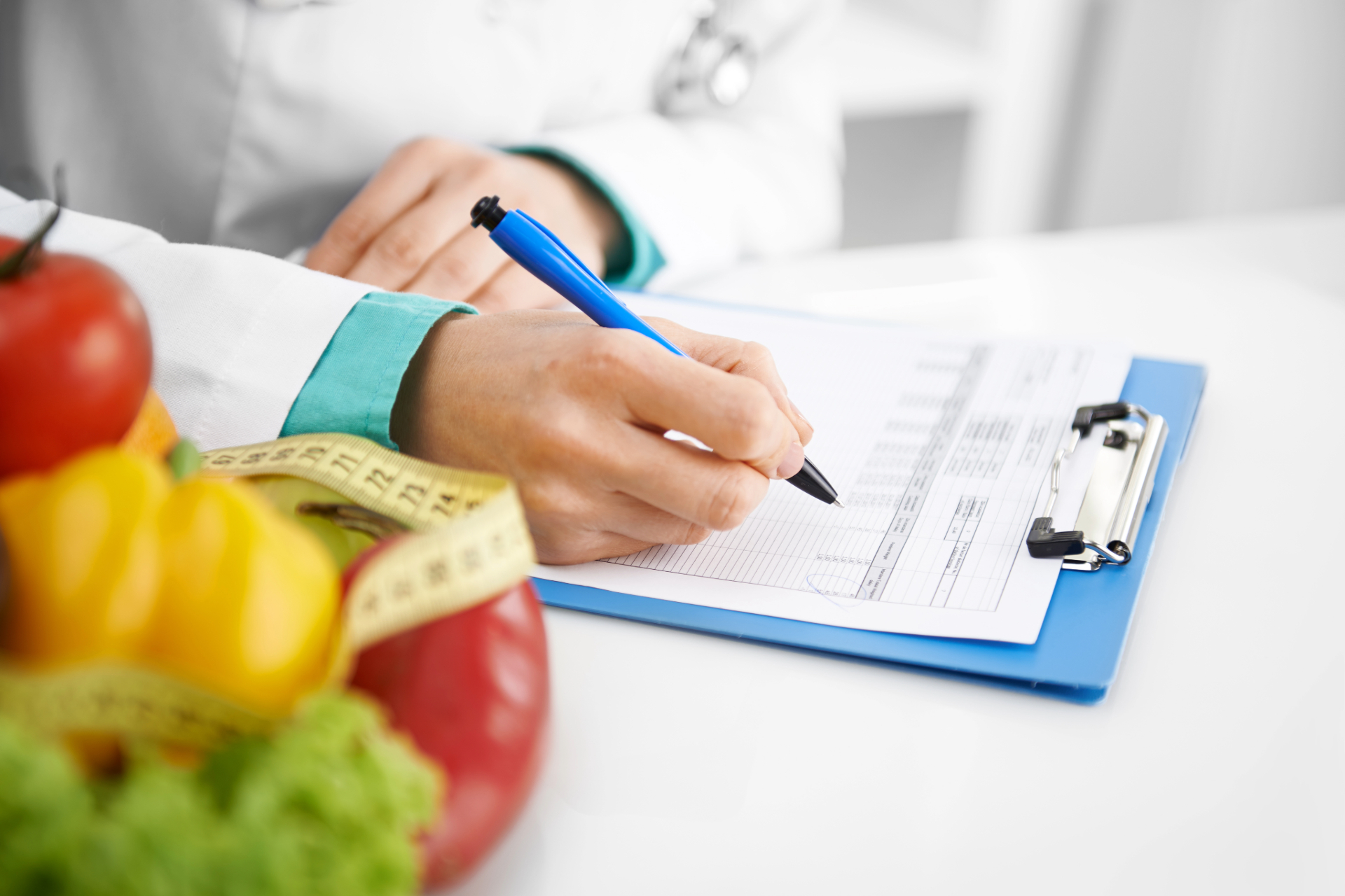 Nutritionist at work