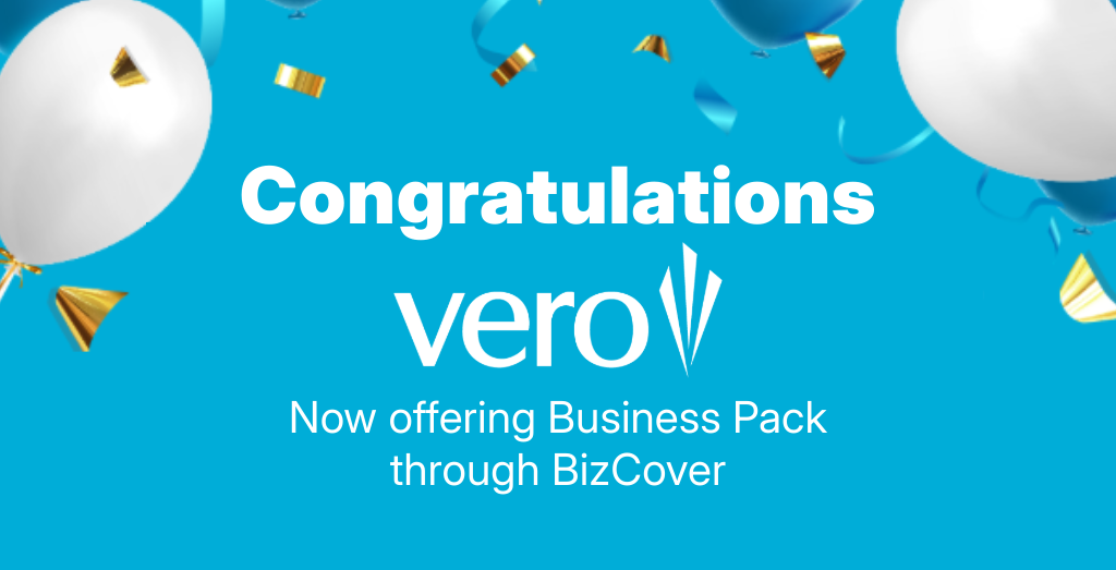Vero Business Pack now available through BizCover