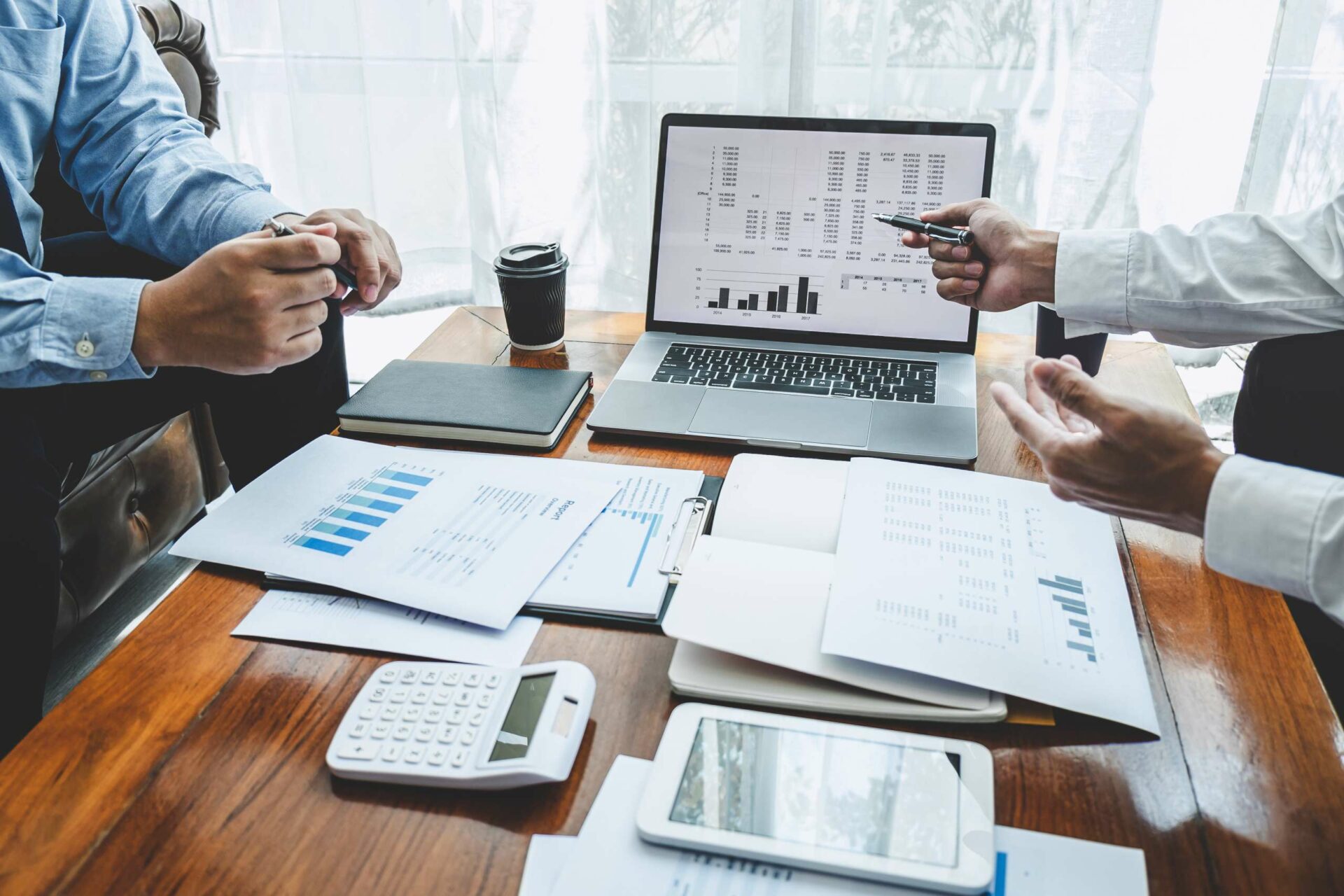 Business team partner on meeting brainstorming in ideas