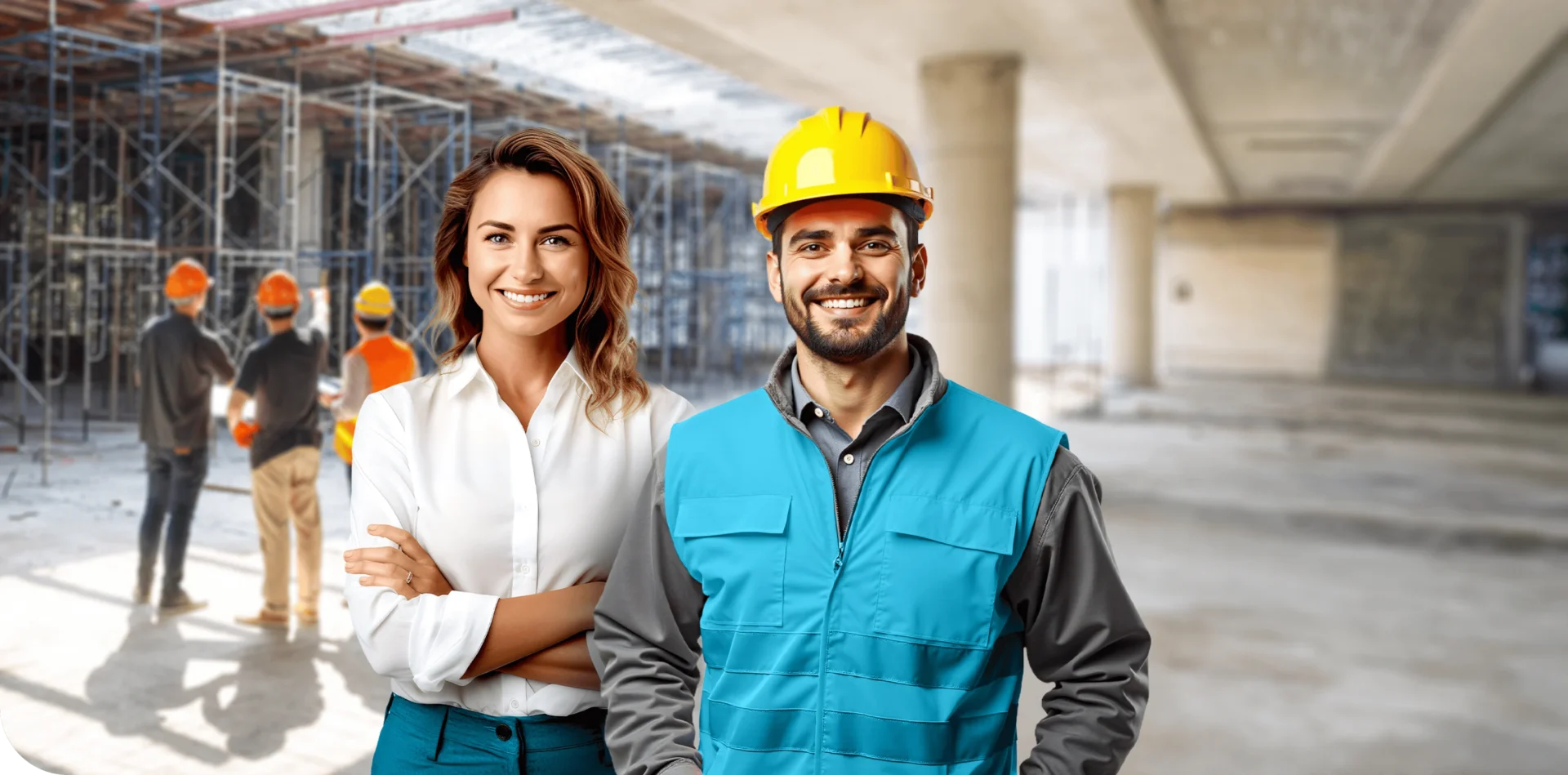 Employees in the office