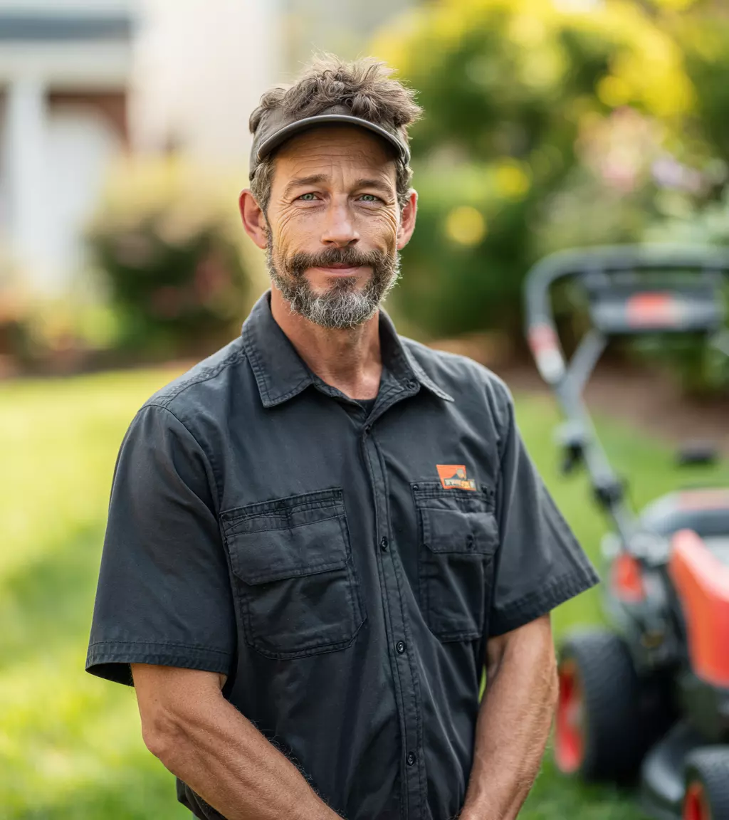 Lawn mowing cover saving