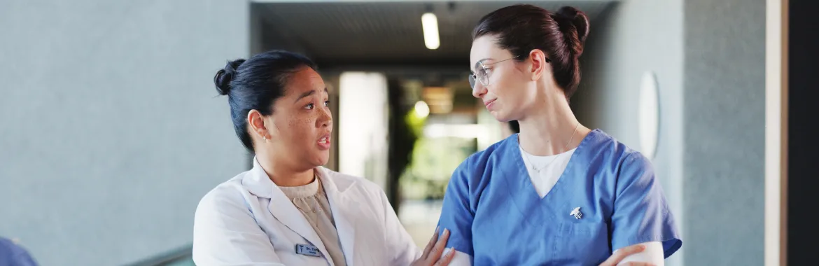 A nurse with a patients