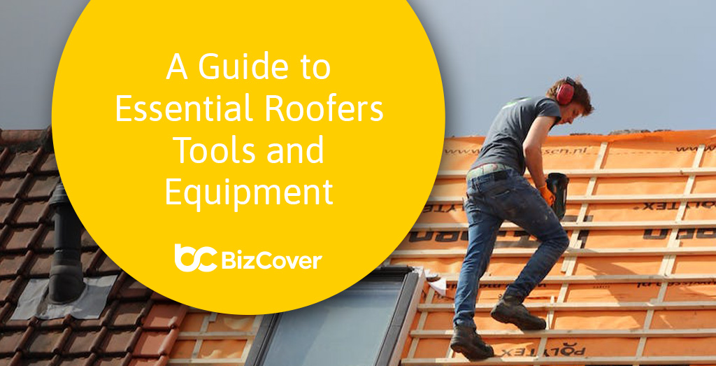 Roofers tools and equipment